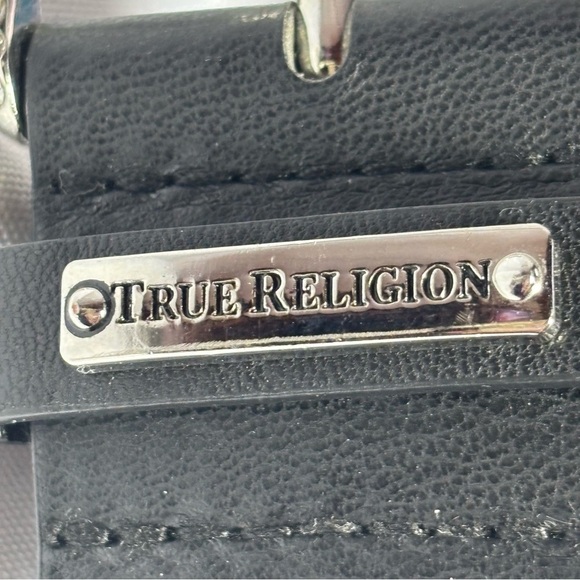 TRUE RELIGION Women’s Crystal Black Belt Size S/M main image 8